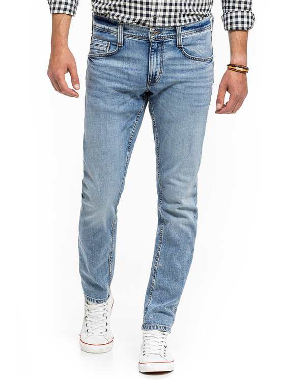 Mustang Mustang Jeansy OREGON TAPERED Niebieski Slim Fit