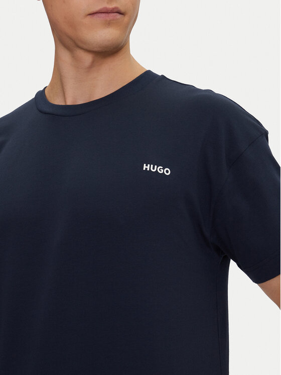 HUGO HUGO Marškinėliai Tortuga 50534163 Tamsiai mėlyna Regular Fit