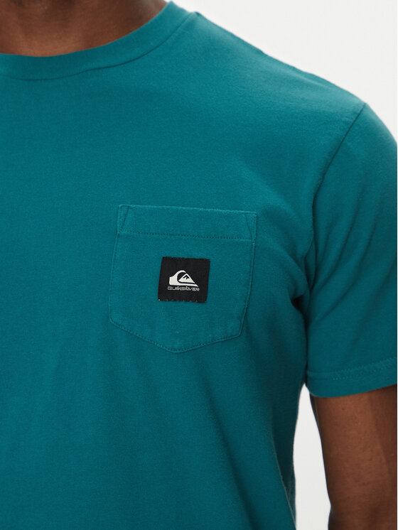 Quiksilver Quiksilver T-Shirt EQYZT08035 Τυρκουάζ Regular Fit