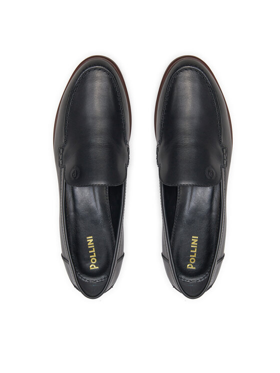 Pollini Pollini Loaferice PA10043C1LPA0000 Crna