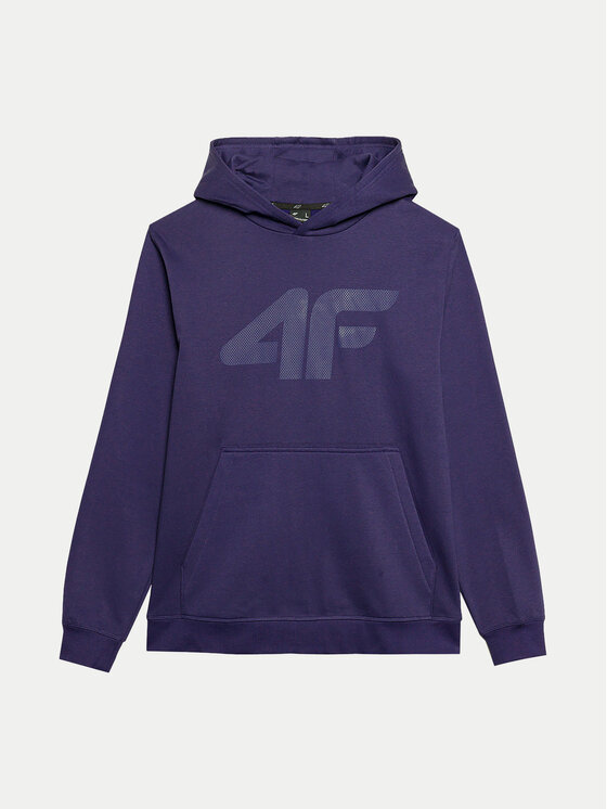 4F 4F Pulóver 4FWSS24TSWSM0950 Sötétkék Regular Fit