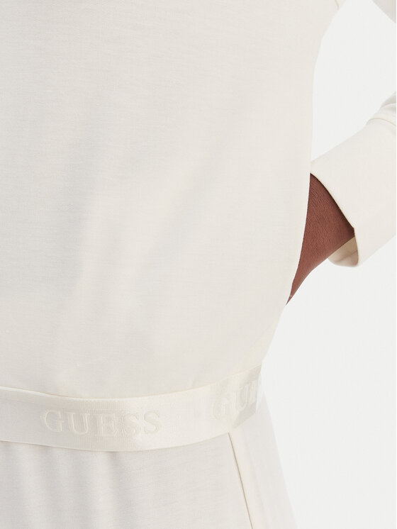 Guess Guess Mikina O6GQ01 KCQP2 Écru Regular Fit