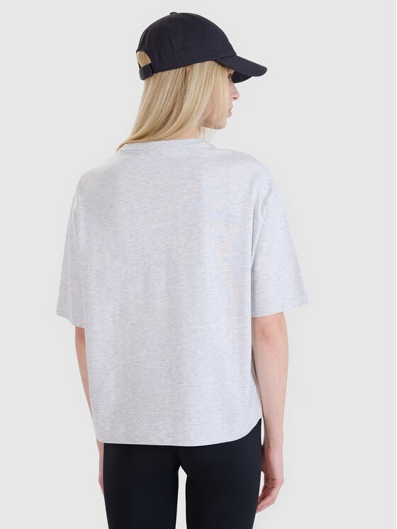 4F 4F T-Shirt 4FRSS25TTSHF2873-27M Szary Oversize