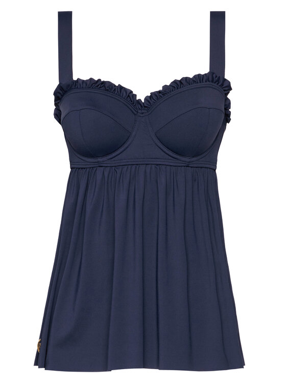 MICHAEL Michael Kors MICHAEL Michael Kors Bikinio viršus MM5W281 Tamsiai mėlyna