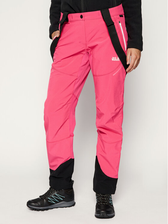 Jack Wolfskin Jack Wolfskin Гірськолижні штани Gravity Tour 1505121-2054 Рожевий Regular Fit