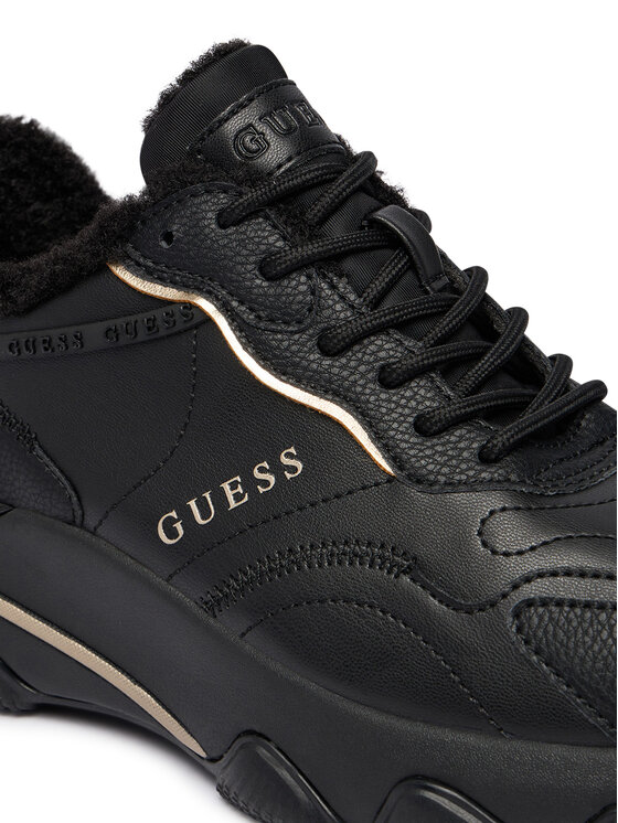 Guess Guess Снікерcи FLFMI4 ELE12 Чорний