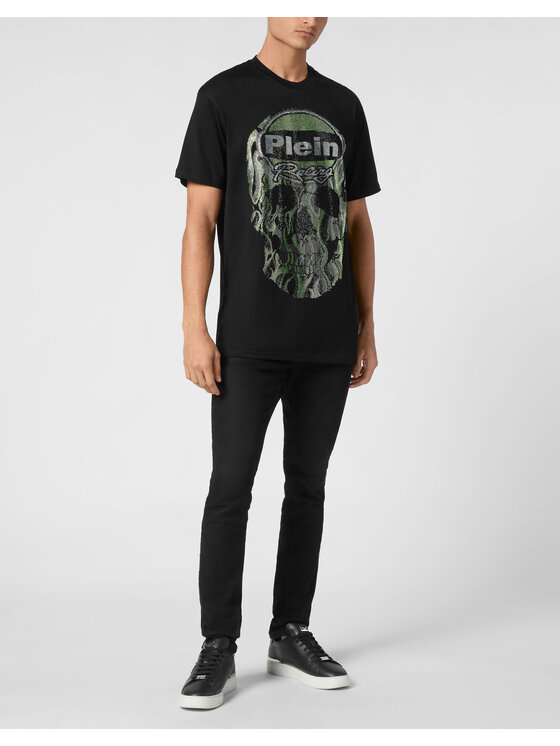 PHILIPP PLEIN PHILIPP PLEIN T-Shirt 21089 Černá Regular Fit