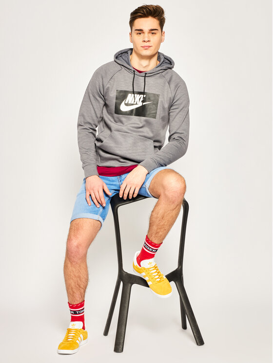 Nike Nike Bluză Optic Fleece BV2989 Gri Regular Fit
