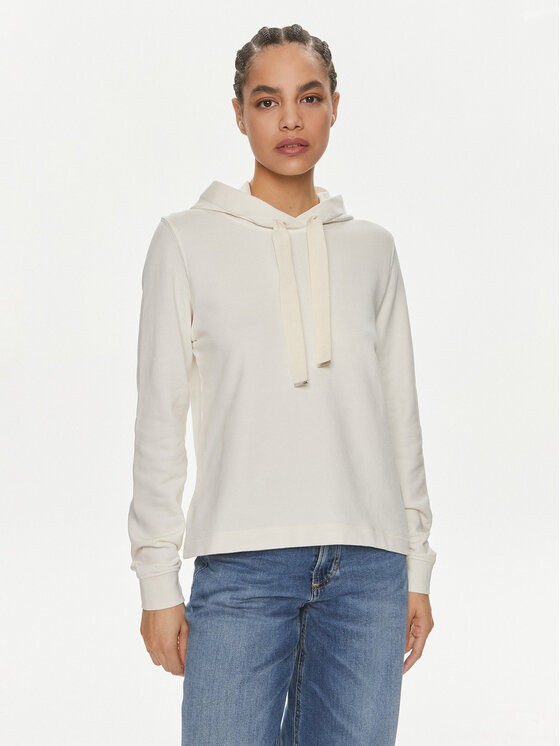 Marc O'Polo Mikina 402 4001 54077 Écru Relaxed Fit