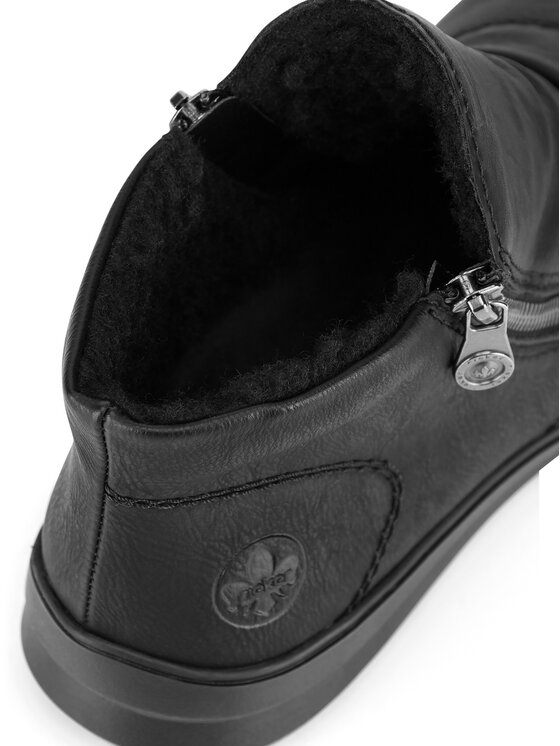 Rieker Rieker Botine Z0051-01 Negru