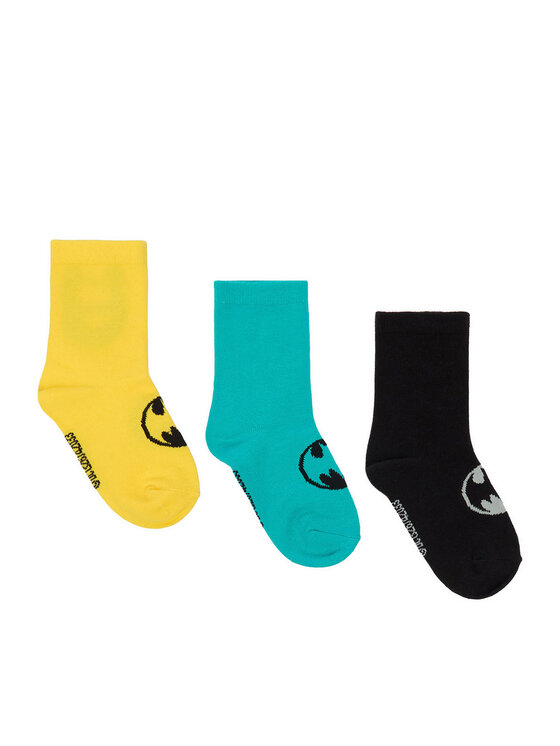 Batman Batman Calzini lunghi CEO-ACCCS-SS26-229WBBAT(3-PACK) Multicolore