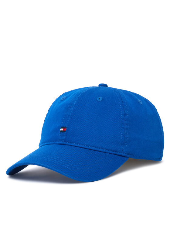 Tommy Hilfiger Șapcă Th Flag Soft 6 Panel Cap AM0AM14099 Albastru