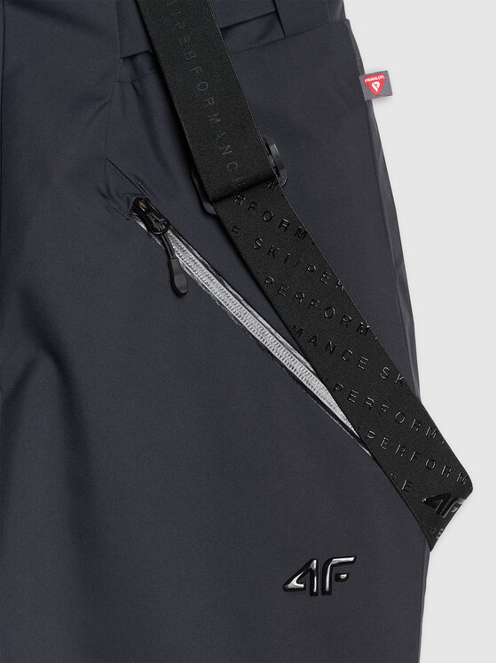 4F 4F Pantaloni da sci 4FWAW25TFTRM0902-20S Nero Regular Fit