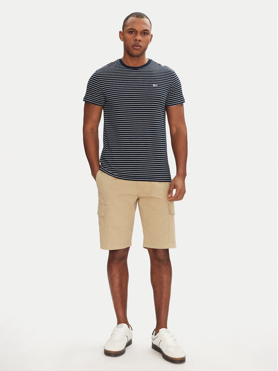 Tommy Jeans Tommy Jeans Футболка DM0DM20377 Cиній Slim Fit