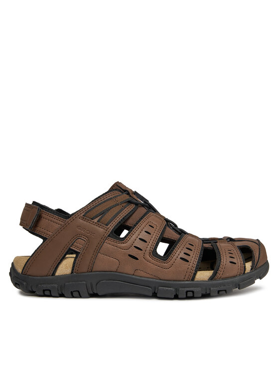 Geox Sandále Uomo Sandal Strada U4524C 000ME C6006 Hnedá