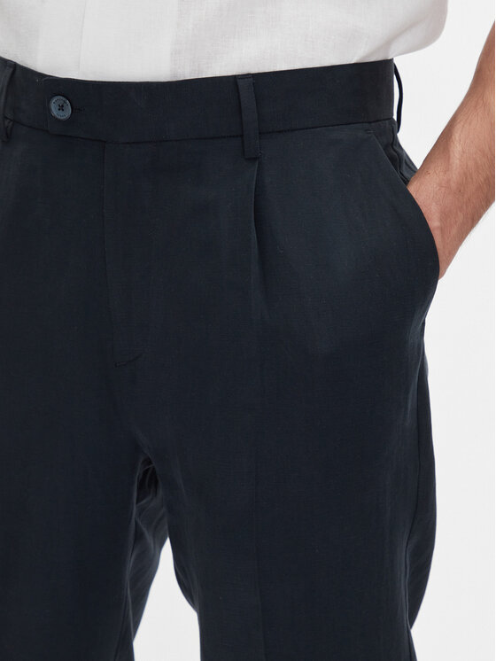 Marciano Guess Marciano Guess Pantaloni di tessuto 5GHB17 2310Z Blu scuro Regular Fit