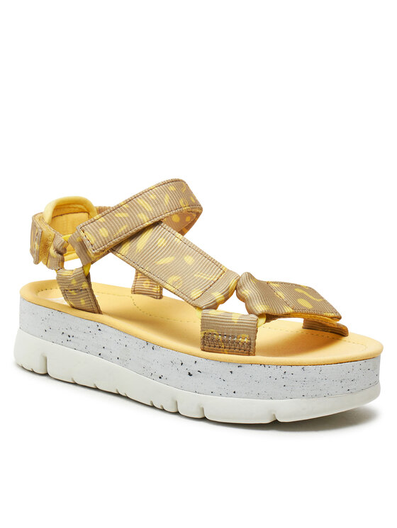 Camper Camper Sandali Oruga Up K200851-018 Giallo