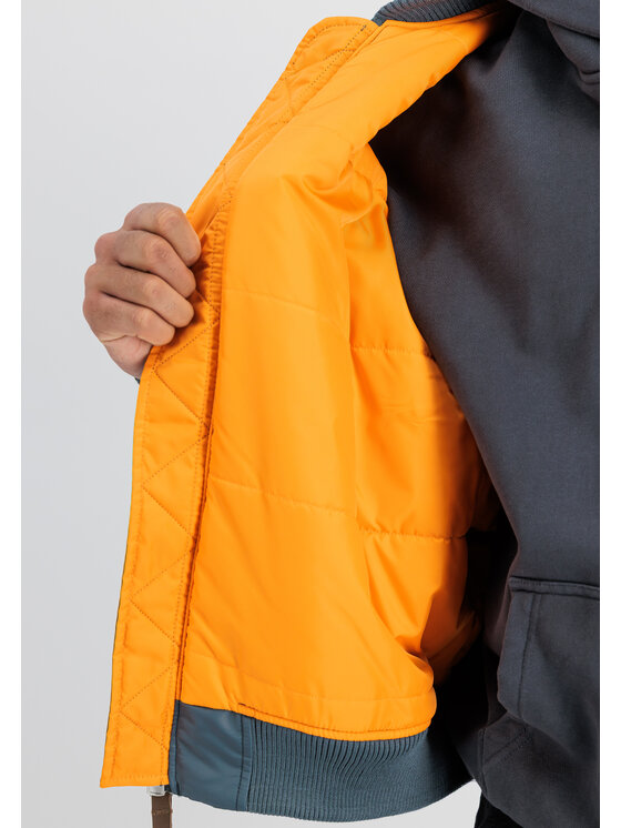 Alpha Industries Alpha Industries Kurtka bomber MA-1 VF 59 Bomber Jacket Błękitny Slim Fit