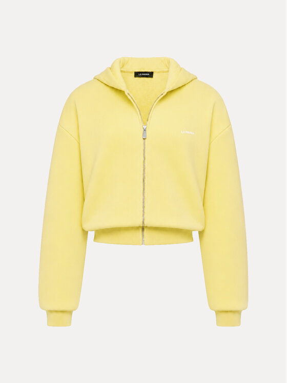 La Mania La Mania Mikina CEDRIC Žlutá Basic Fit