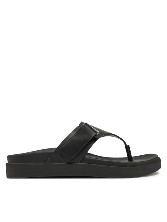Calvin Klein Calvin Klein Sandály Flat Adj Tp Eyelet HW0HW02349 Černá