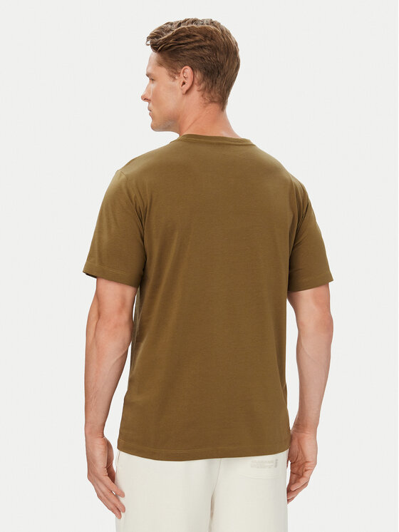 The North Face The North Face T-shirt Evolution Simple Dome NF0A8CZ2 Zelena Regular Fit