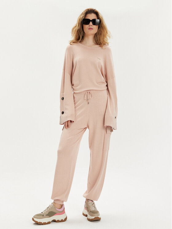 Liu Jo Liu Jo Sweater TA4046 MS49I Rózsaszín Regular Fit