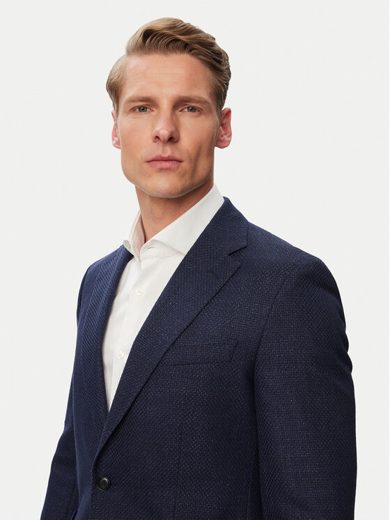 BOSS BOSS Піджак H-Hutson-2PP-263 50567488 Cиній Slim Fit