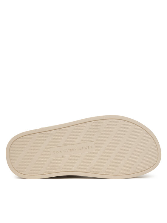 Tommy Hilfiger Tommy Hilfiger Sandales Leather Sporty Platform Sandal FW0FW09119 Bēšs