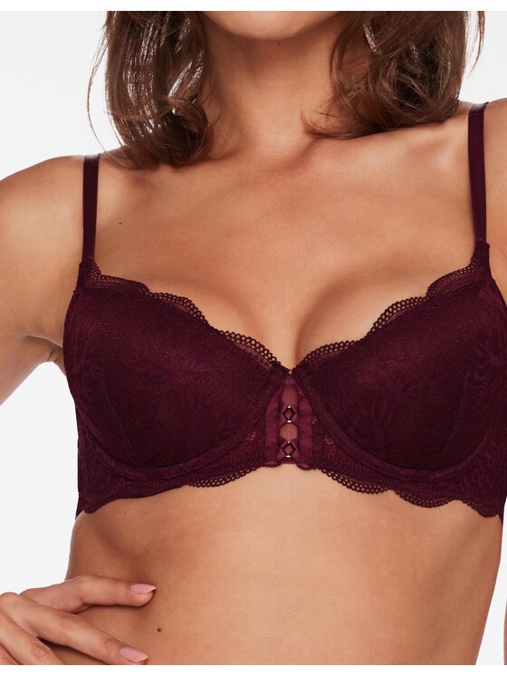 Esotiq Esotiq Biustonosz push-up 40182 Fioletowy