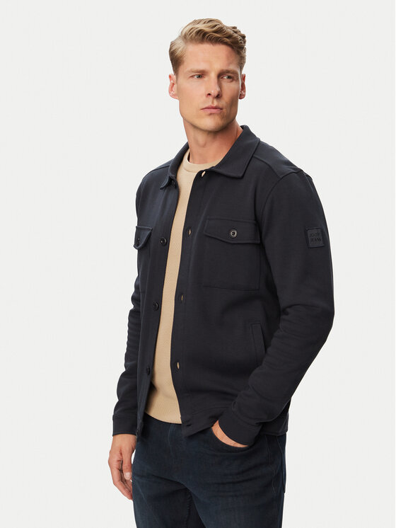 JOOP! Jeans JOOP! Jeans Πουκαμισοτζάκετ Jjj-Doyle 30103336 Σκούρο μπλε Regular Fit