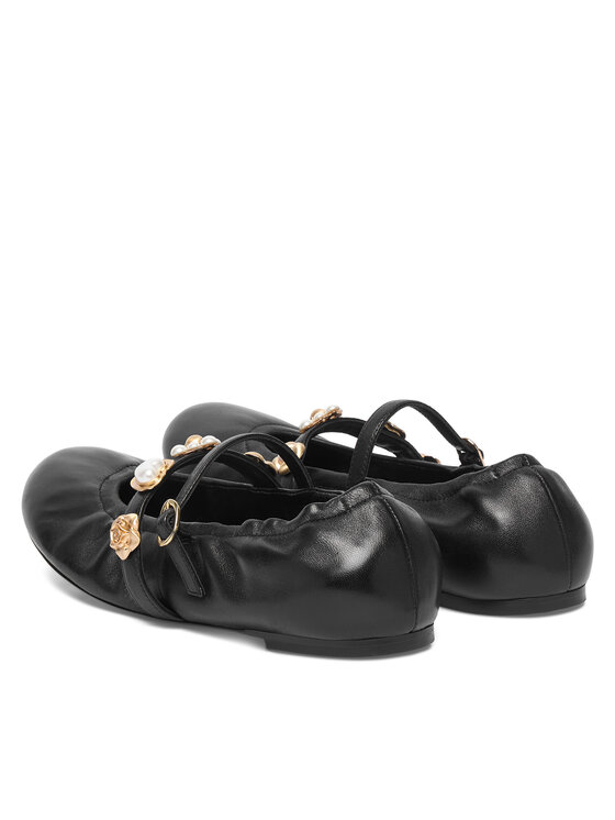 Stuart Weitzman Stuart Weitzman Balerīnas Socharming Mary Jane SN124 Melns