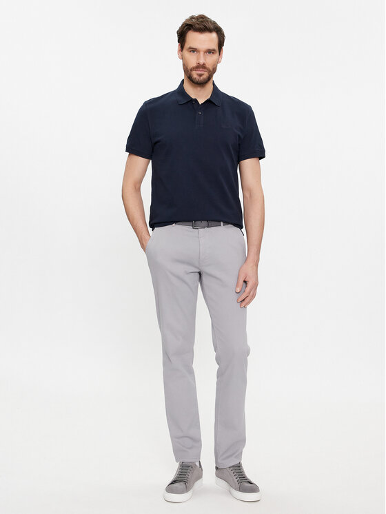 s.Oliver s.Oliver Поло 2138262 Голубий Regular Fit