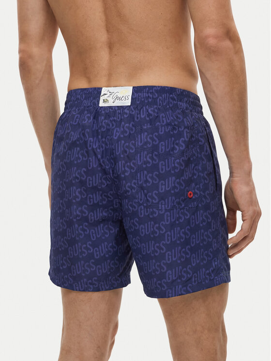 Guess Guess Plavecké šortky F6GT12 WG2A2 Modrá Regular Fit