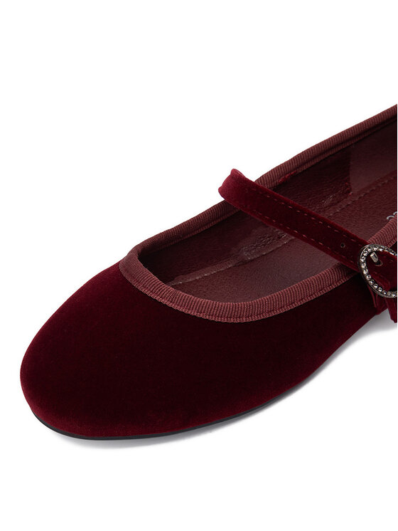 DeeZee DeeZee Baleriny CEO-CM251226-12 Bordowy