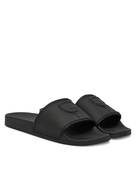 KARL LAGERFELD KARL LAGERFELD Klapki KL70009 Czarny