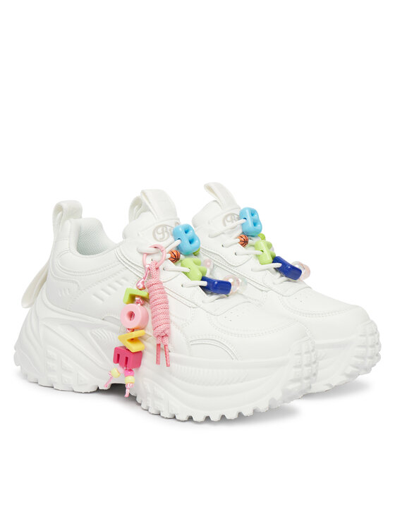 Buffalo Buffalo Sneakersy Turbo Fun 1636743 Biela