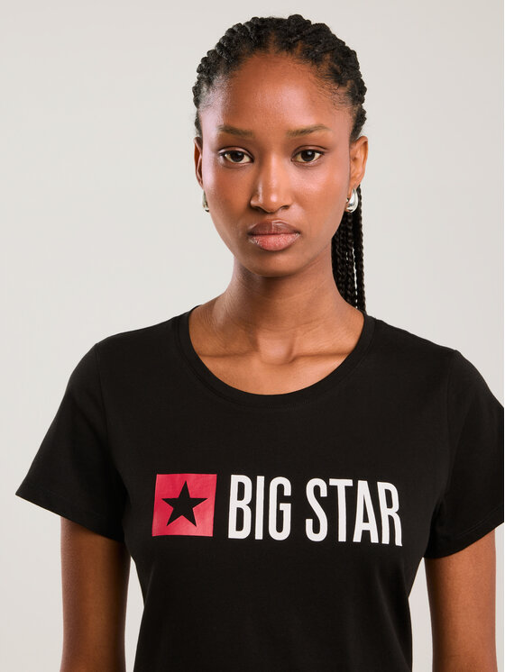 BIG STAR BIG STAR T-Shirt RISMA Czarny Basic Fit