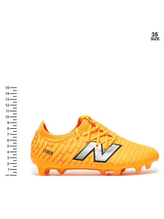 New Balance New Balance Boty na fotball Furon Dispatch Junior Fg V7+ SJF3FZ75 Žlutá