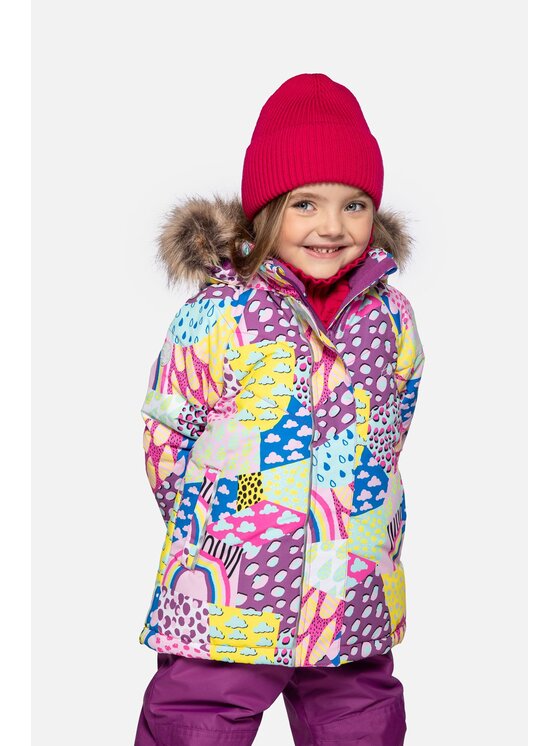 Lemon Explore Lemon Explore Kurtka narciarska ZL3152114OSG-022 Kolorowy Regular Fit