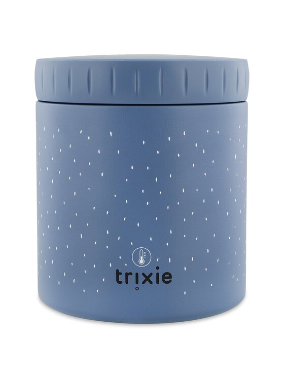 Trixie Baby Trixie Baby Termos obiadowy Termiczny pojemnik na jedzenie 500 ml - Słoń Niebieski