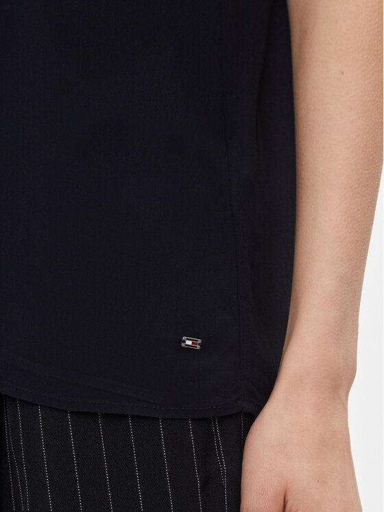 Tommy Hilfiger Tommy Hilfiger Košeľa WW0WW41831 Tmavomodrá Regular Fit
