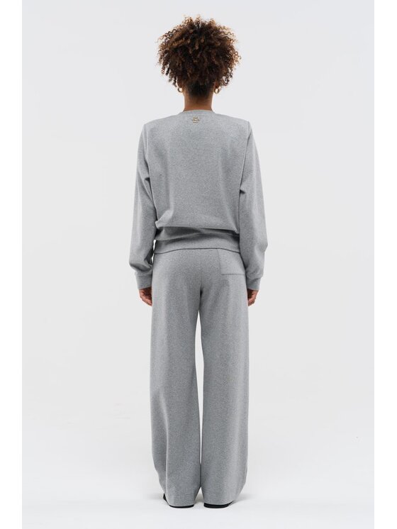 BENU BENU Mikina AW25 Šedá Regular Fit