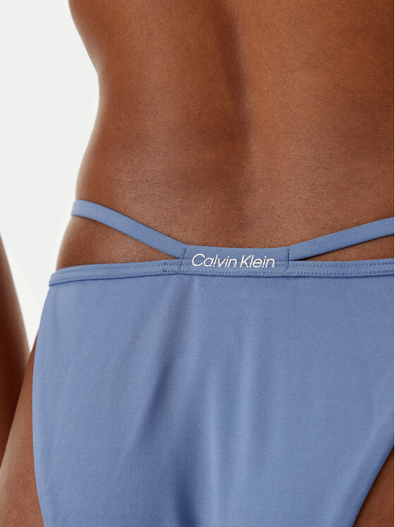 Calvin Klein Swimwear Calvin Klein Swimwear Bikini partea de jos KW0KW02828 Albastru