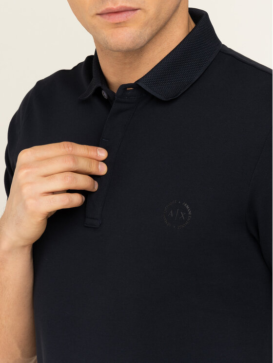 Armani Exchange Armani Exchange Polo 8NZF91 ZJ81Z 1510 Blu scuro Slim Fit