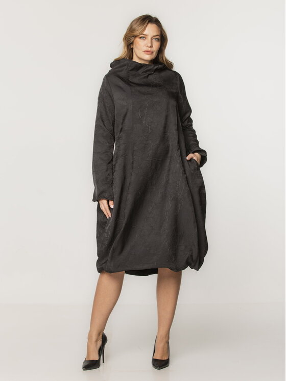 Willsoor Willsoor Sukienka codzienna 67945 Czarny A-Line Fit