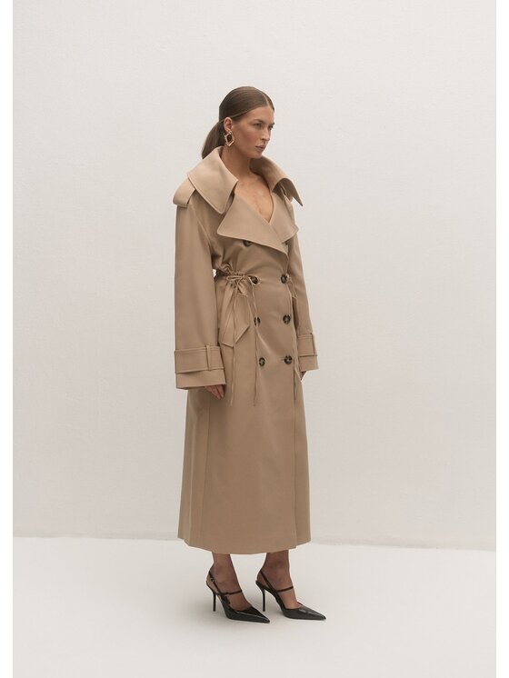 Le Collet Le Collet Trencz ELODIE Beżowy Oversize