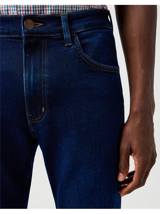 Wrangler Wrangler Jeans Larston Blu Slim Fit