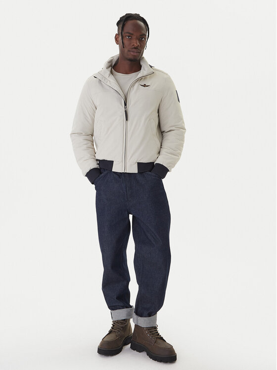 Aeronautica Militare Aeronautica Militare Bomber striukė 252AB3026UCT03264 Smėlio Regular Fit