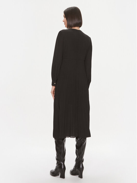 Liu Jo Liu Jo Rochie de zi MF3184 T0414 Negru Regular Fit