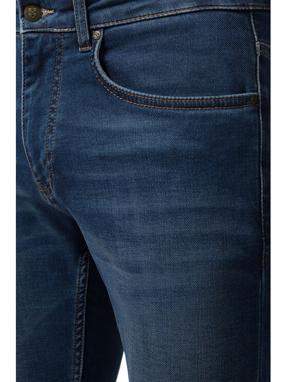 Próchnik Próchnik Jeansy SP113222000022 Granatowy Slim Fit